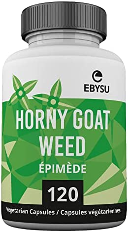 EBYSU Horny Goat Weed – Workout Supplement - 120 Capsules